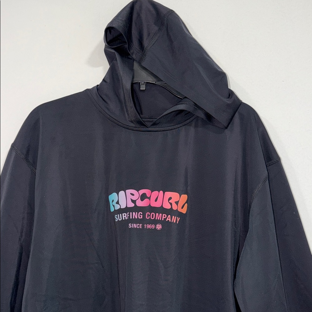 RIPCURL SURF PUFF HOODED LONG SLEEVE UPF RASH VEST, SMALL - Picture 3 of 9